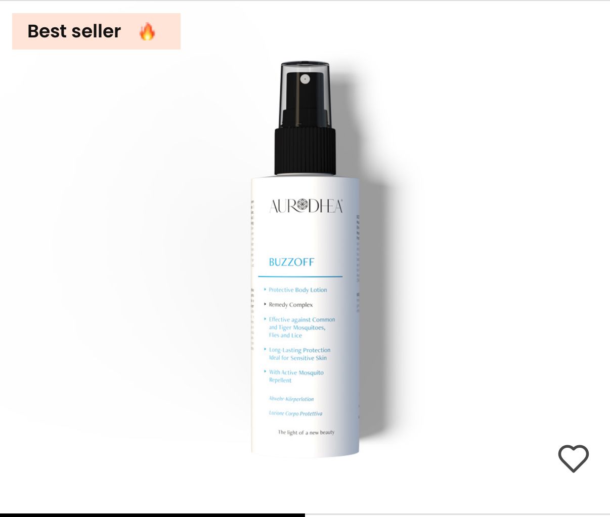 BUZZOFF- Lozione ad azione repulsiva contro insetti e zanzare - 150ML